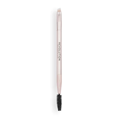 Revolution Perie cu două fete pentru sprâncene R1 (Define & Fill Brow Brush)
