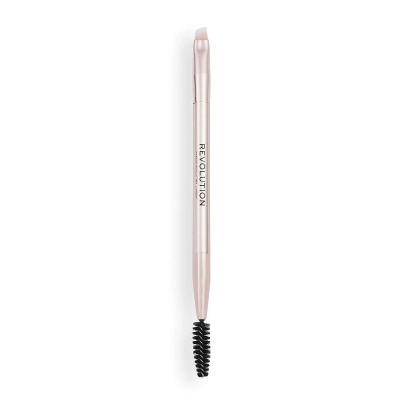 Revolution Perie cu două fete pentru sprâncene R1 (Define & Fill Brow Brush)