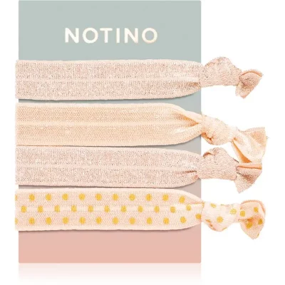 Notino Pastel Collection Hair elastics Elastice pentru par Orange 4 buc