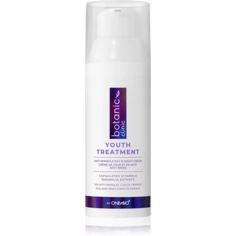 OnlyBio Botanic Clinic Youth Treatment crema de zi si de noapte antirid 50 ml