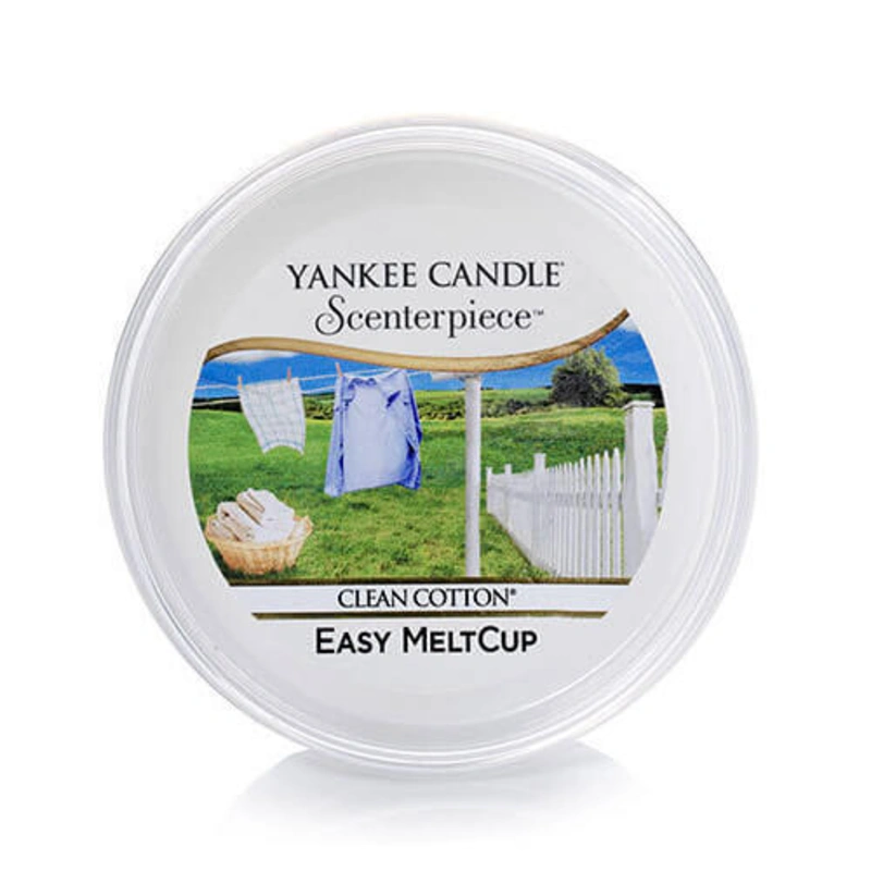 Yankee Candle Ceară pentru aromolampa electrică Clean Cotton 61 g