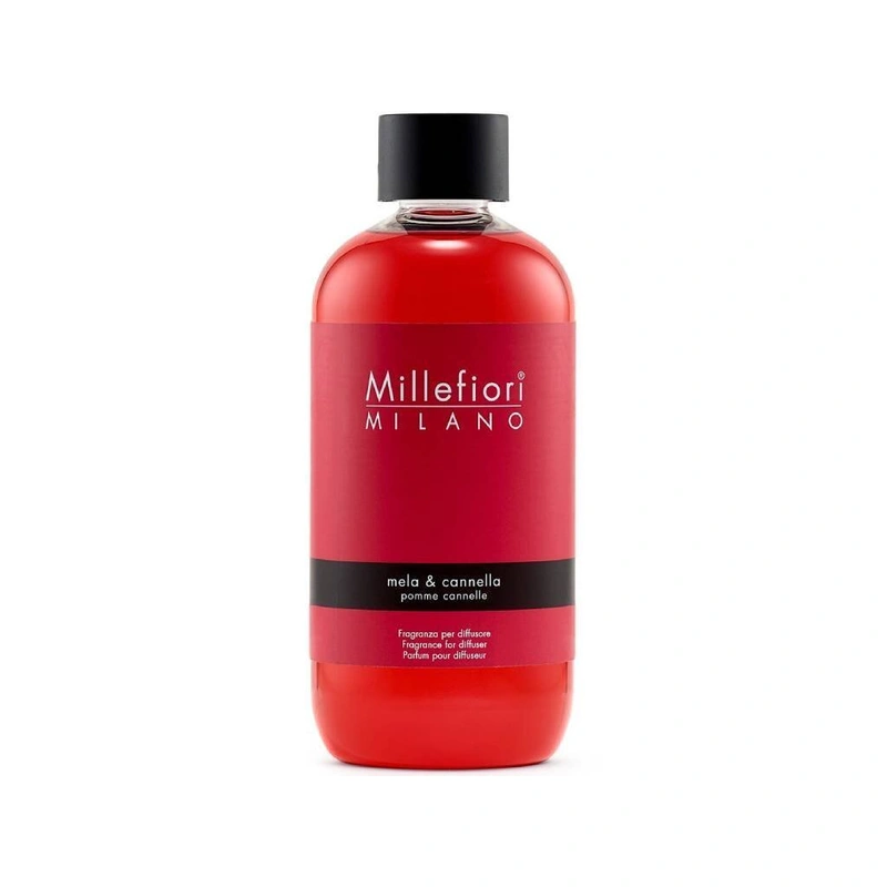 Millefiori Milano Rezervă de umplere pentru difuzorul de aromă Natural Mela & Cannella 250 ml