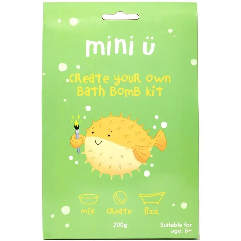 Mini-U Create Your Own Bath Bomb Kit set pentru fabricarea bombelor de baie efervescente 200 g