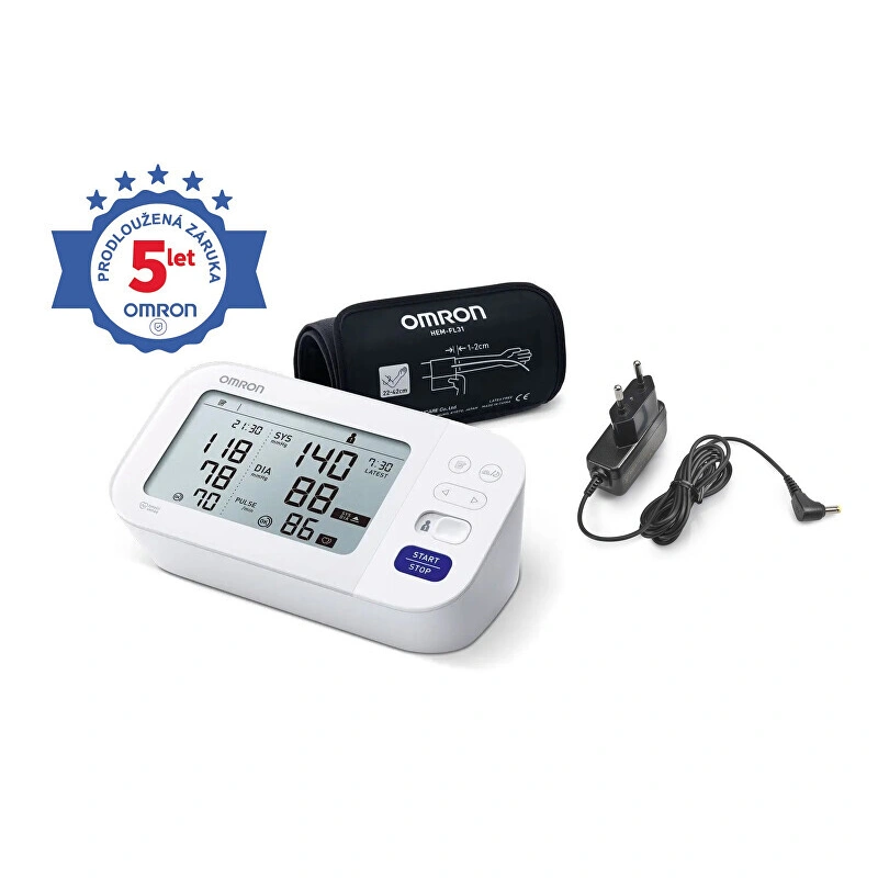 Omron Tensiometru M6 Comfort cu AFib + adaptor