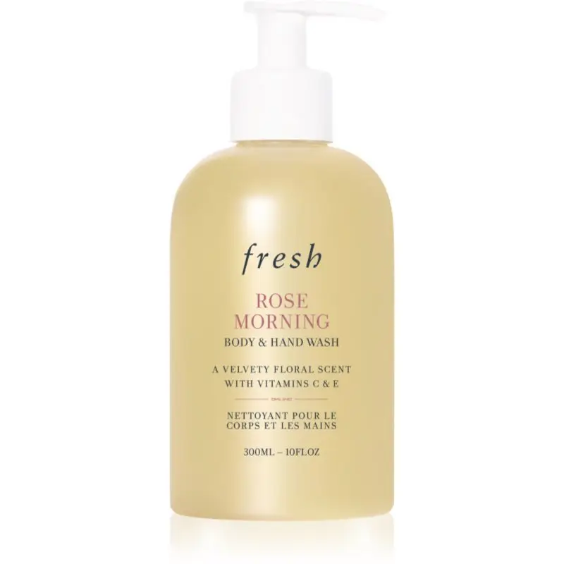 fresh Rose Morning Body & Hand Wash gel de duș de trandafir 300 ml