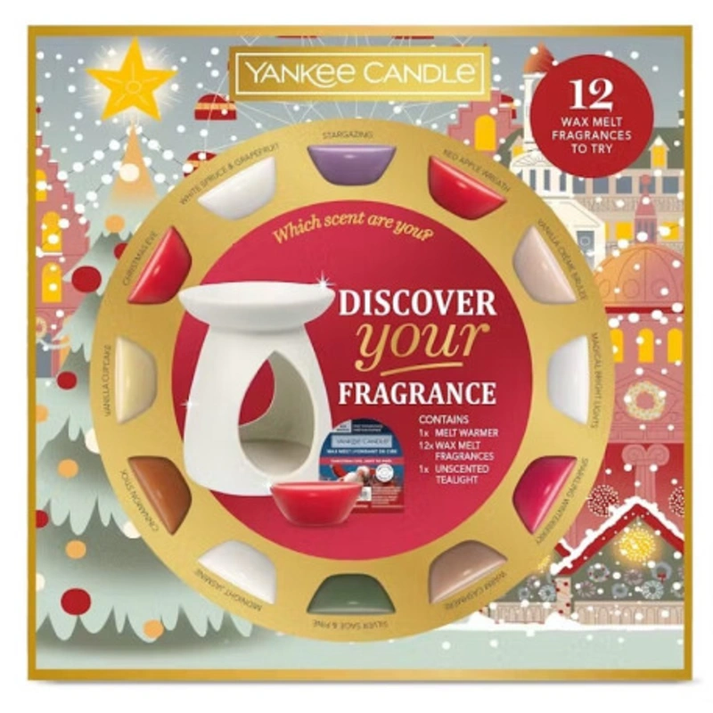 Yankee Candle Set cadou de Crăciun lampă cu aromă