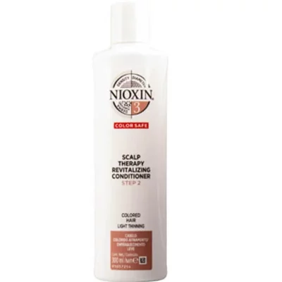 Nioxin Balsam revitalizant pentru părul vopsit și subțire 3D System 3 Color Safe (Scalp Therapy Revitalizing Conditioner) 1000 ml