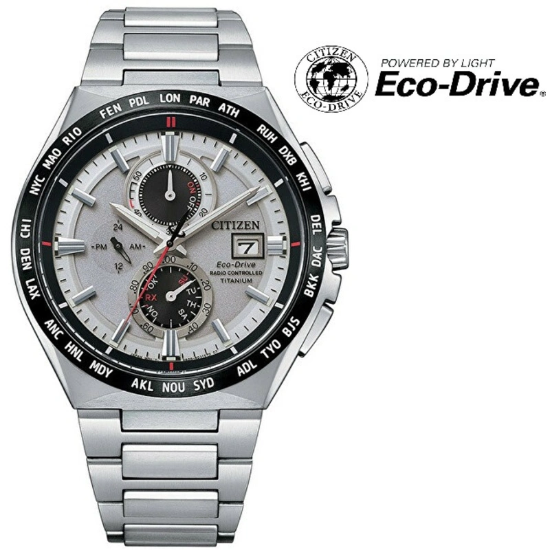 Citizen Super Titanium Radio Controlled Eco-Drive AT8234-85A