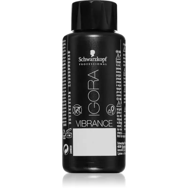 Schwarzkopf Professional IGORA Vibrance vopsea de păr demipermanentă culoare 4-33 Medium Brown 60 ml