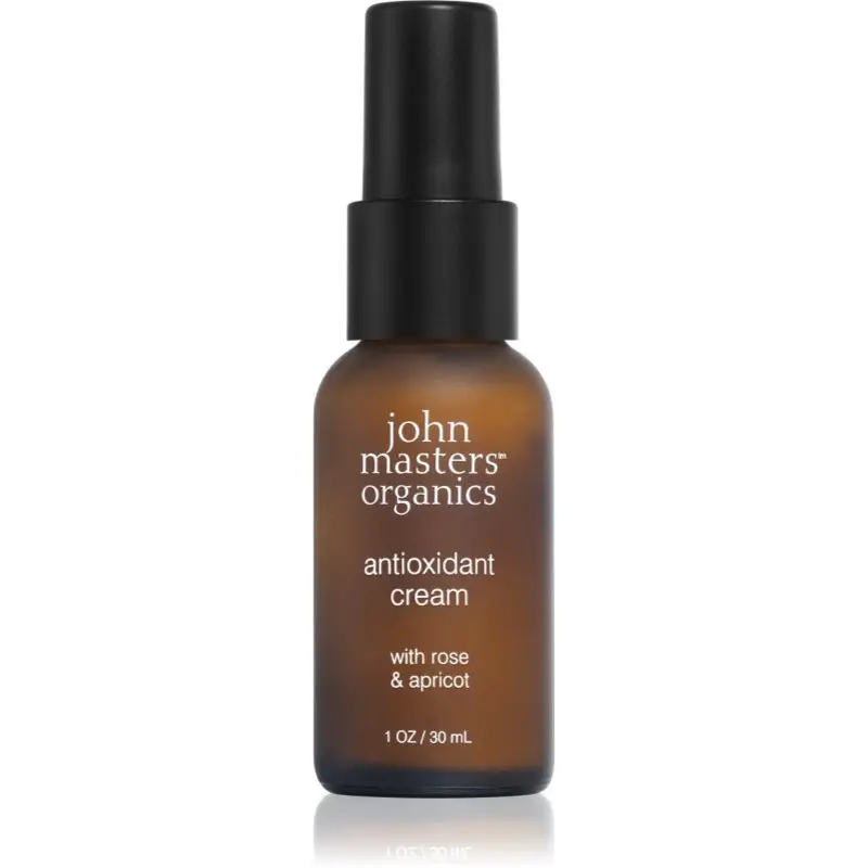 John Masters Organics Rose & Apricot Antioxidant Cream crema de fata antioxidanta 30 ml