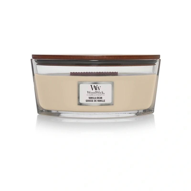 WoodWick Lumânare mirositoare Vanilla Bean 453,6 g