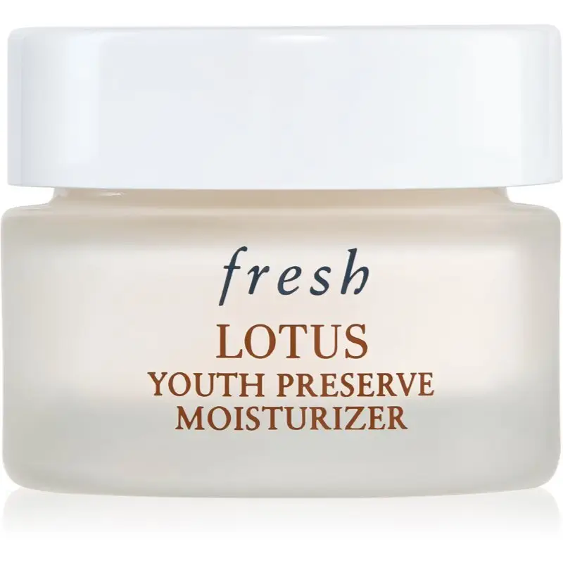fresh Lotus Youth Preserve Moisturizer crema hidratanta cu efect iluminator anti-îmbătrânire 15 ml