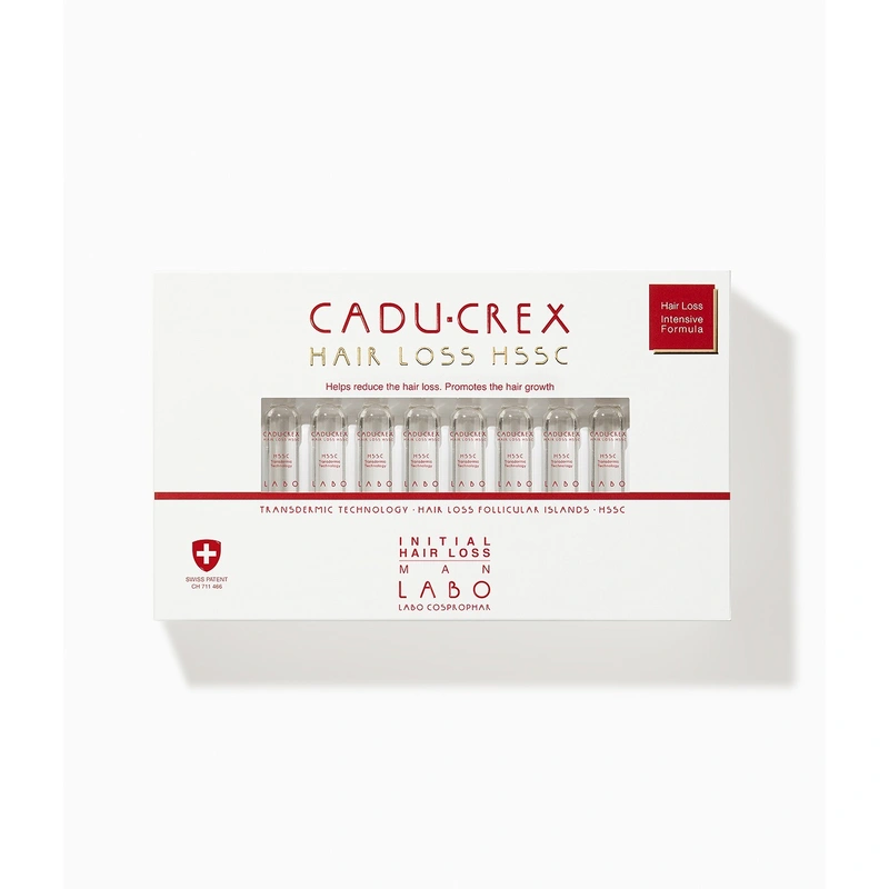 Cadu-Crex Tratament contra începutului căderii părului pentru bărbați Hair Loss HSSC 20 x 3,5 ml