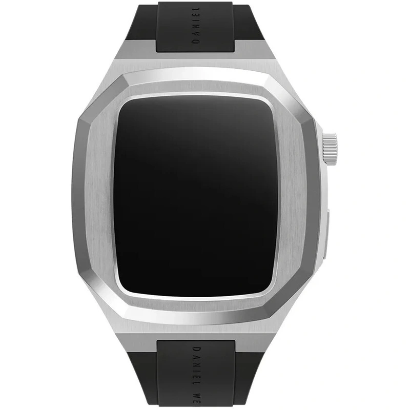 Daniel Wellington Switch 44 Silver - Carcasă cu curea pentru Apple Watch 44 mm DW01200006