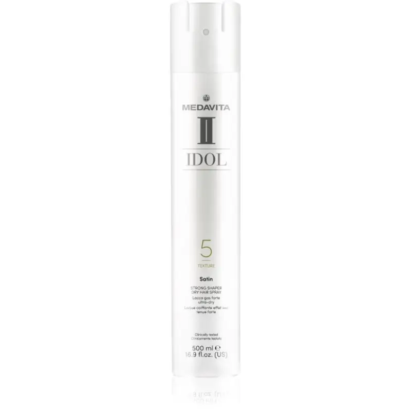 Medavita IDOL Satin fixativ ultra-uscat 500 ml