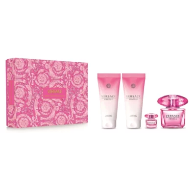 Versace Bright Crystal Absolu - EDP 90 ml + loțiune de corp 100 ml + gel de duș 100 ml + EDP 5 ml