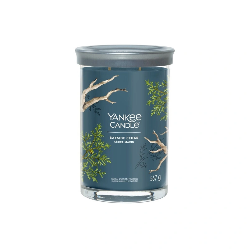 Yankee Candle Lumânare aromatică Signature tumbler pahar mare Bayside Cedar 567 g