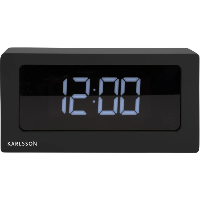 Karlsson Ceas deșteptător LED de design KA5868BK