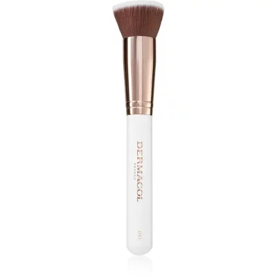 Dermacol Accessories Master Brush by PetraLovelyHair pensula pentru aplicarea produselor cu consistenta lichida sau cremoasa D51 Rose Gold 1 buc