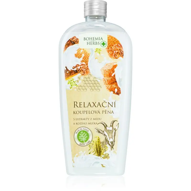 Bohemia Gifts & Cosmetics Bohemia Herbs Honey & Goat Milk spuma pentru spalat 500 ml