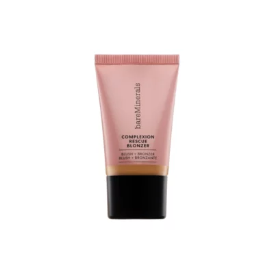bareMinerals Fard de obraz lichid și bronzer 2in1 Complexion Rescuer Blonzer (Liquid Blush + Bronzer) 15 ml Kiss of Spice