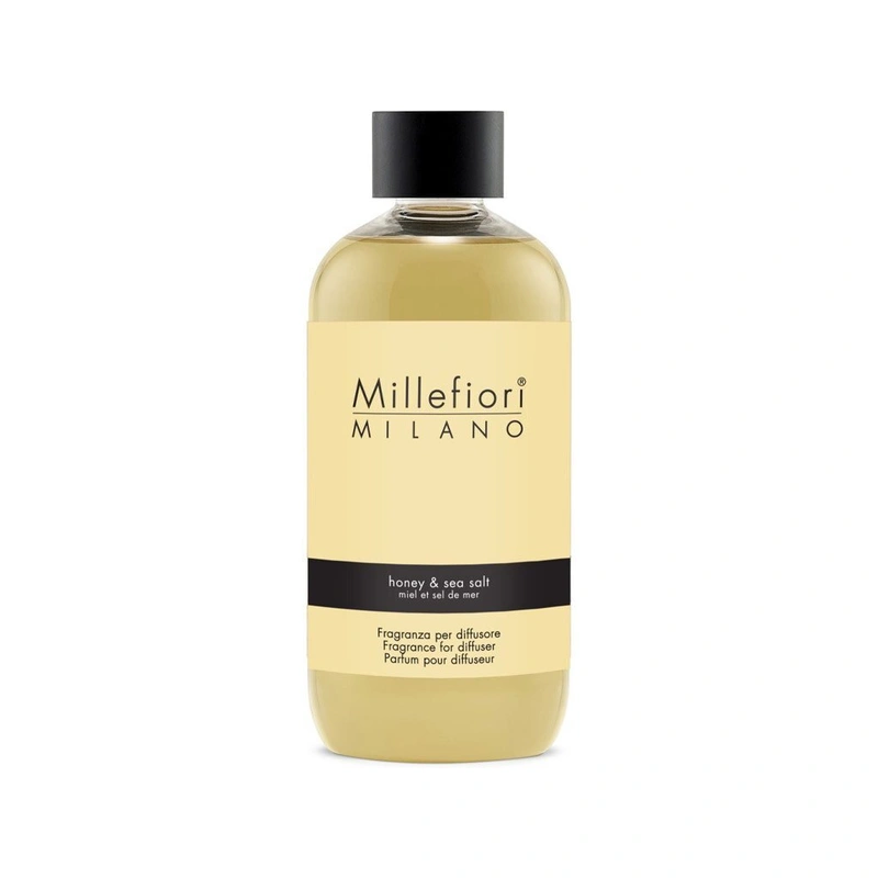 Millefiori Milano Rezervă de umplere pentru difuzorul de aromă Natural Honey & Sea salt 250 ml
