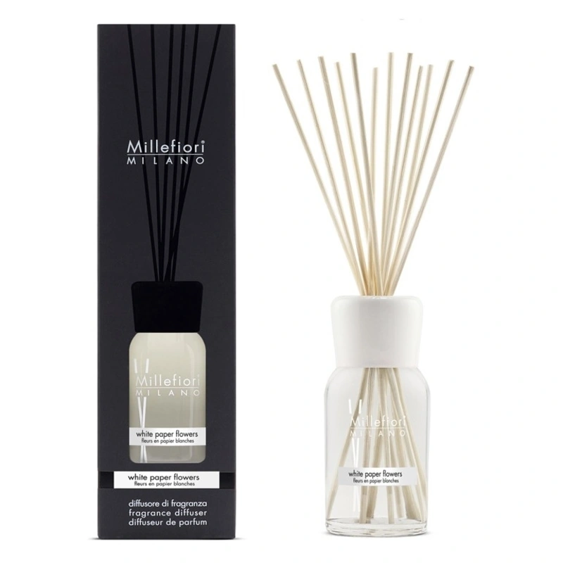 Millefiori Milano Difuzor de aromă Natural White Paper Flowers 500 ml