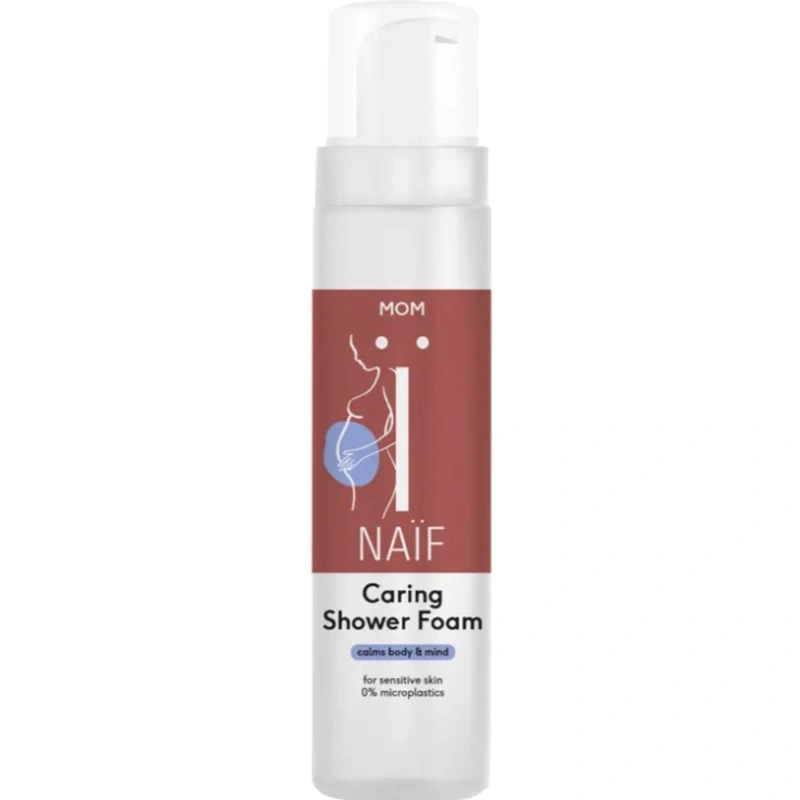 NAÏF Spumă de duș pentru gravide Mom (Caring Shower Foam) 200 ml