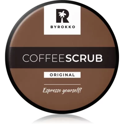 BYROKKO Coffee Scrub peeling corporal cu zahar 210 ml