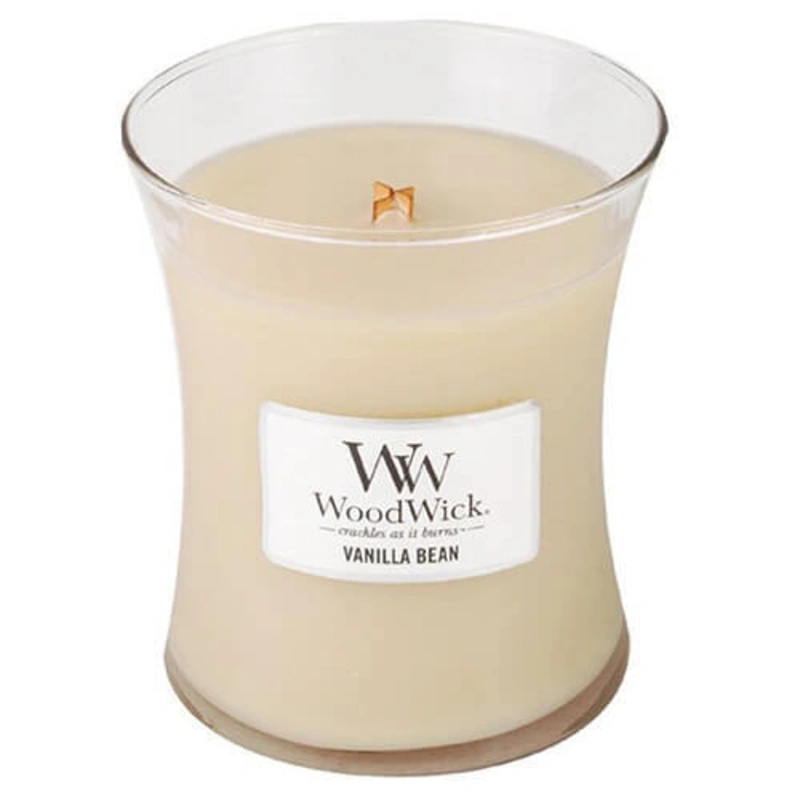 WoodWick Lumânare parfumată Vanilla Bean 275 g