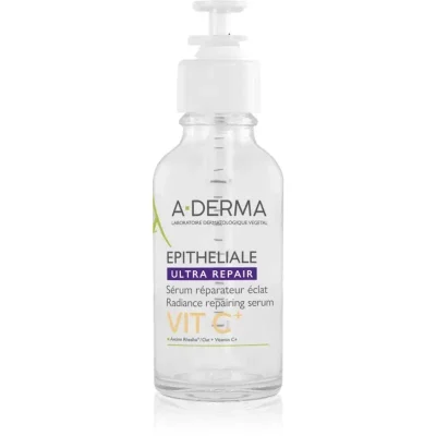 A-Derma Epitheliale Ultra Repair VIT C+ Radiance Repairing Serum ser regenerant si iluminator cu vitamina C 30 ml