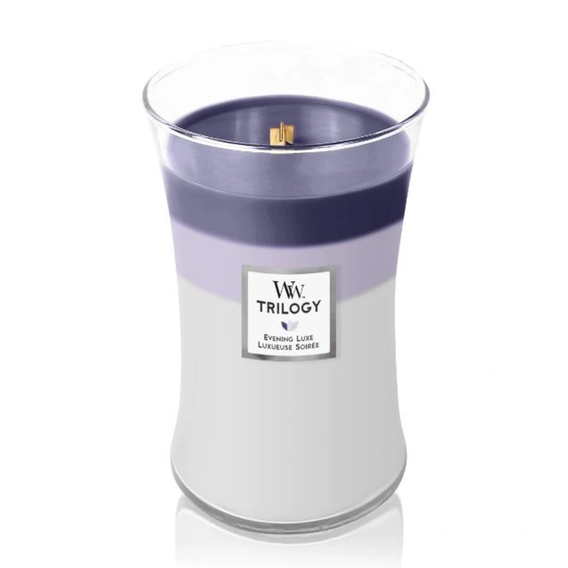 WoodWick Lumânare parfumată vază Trilogy Evening Luxe 609,5 g