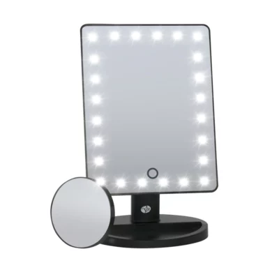 Rio-Beauty Oglindă cosmetică tactilă(24 LED Touch Dimmable Cosmetic Mirror)