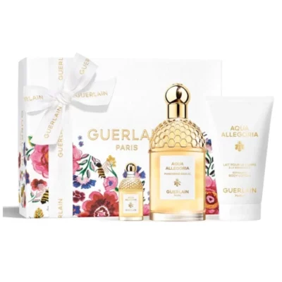 Guerlain Aqua Allegoria Mandarine Basilic - EDT 125 ml + lăptișor de corp 75 ml + EDT 7,5 ml