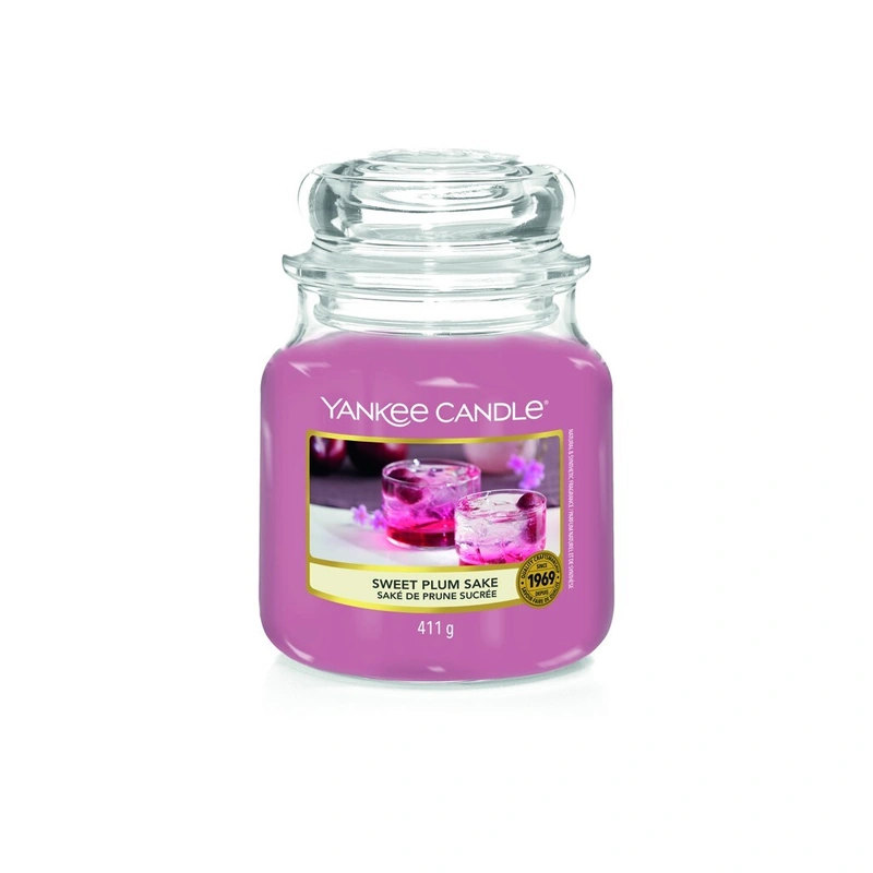 Yankee Candle Lumânare aromatică Classicmedie Sweet Plum Sake 411 g