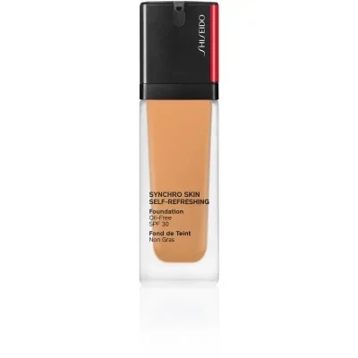 Shiseido Synchro Skin Self-Refreshing Foundation machiaj persistent SPF 30 culoare 410 Sunstone 30 ml