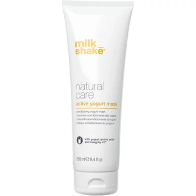 Milk Shake Mască de păr intensiv nutritivă Natural Care (Active Yogurt Mask) 250 ml