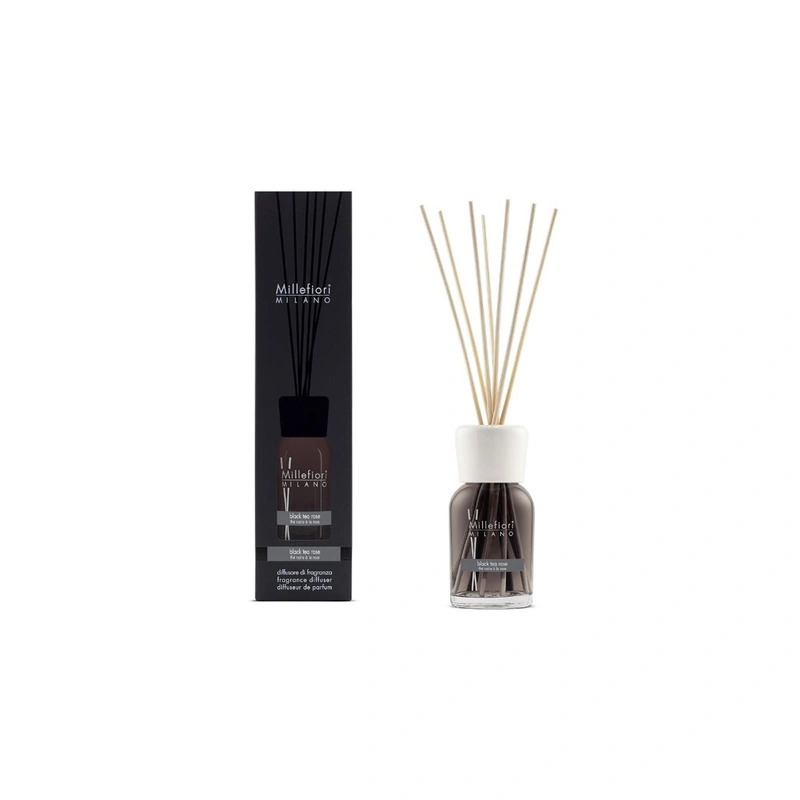 Millefiori Milano Difuzor de arome Natural Ceai negru & trandafir 100 ml