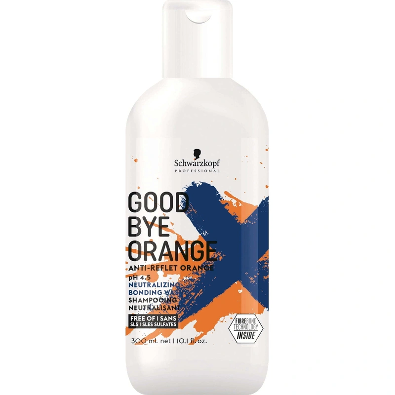 Schwarzkopf Professional Șampon pentru neutralizare cu tonuri oranj Goodbye Orange (Neutralizing Bonding Wash) 300 ml