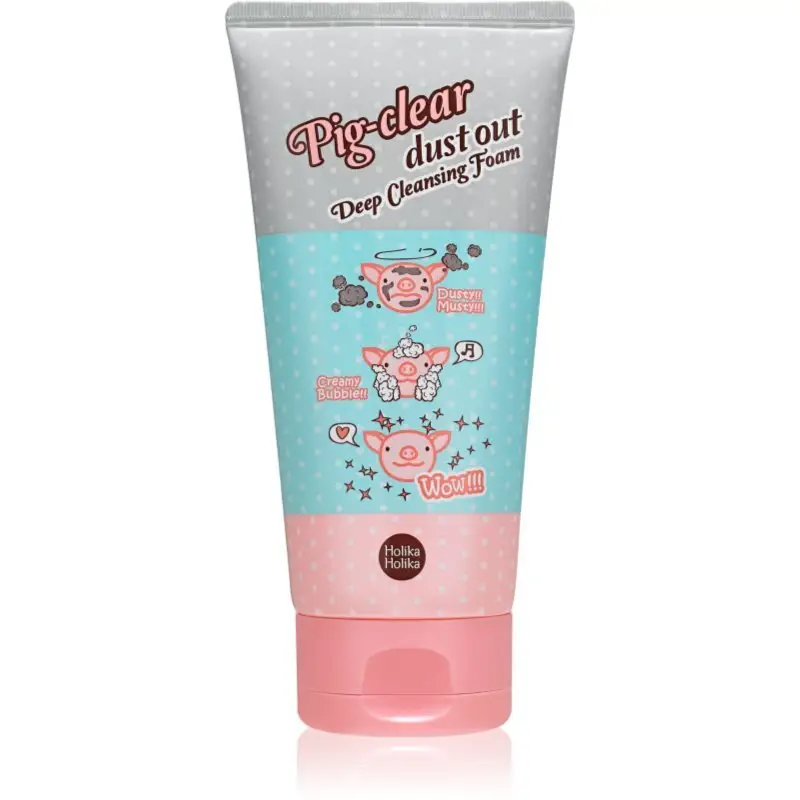 Holika Holika Pig Nose Clear Spuma activa pentru curatare pentru pori dilatati 150 ml