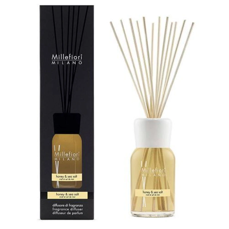 Millefiori Milano Difuzor de aromă Natural Honey & Sea salt 100 ml