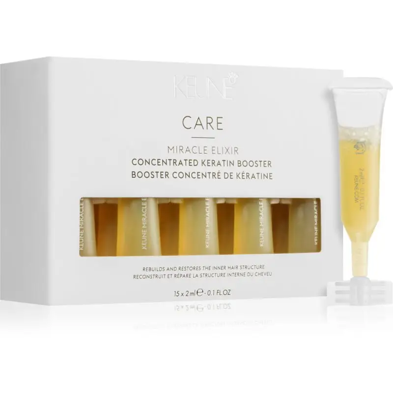 Keune Care Miracle Elixir Keratin Booster aditiv concentrat cu keratina 15x2 ml