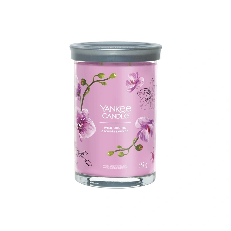 Yankee Candle Lumânare aromatică Signature tumbler mare Wild Orhid 567 g