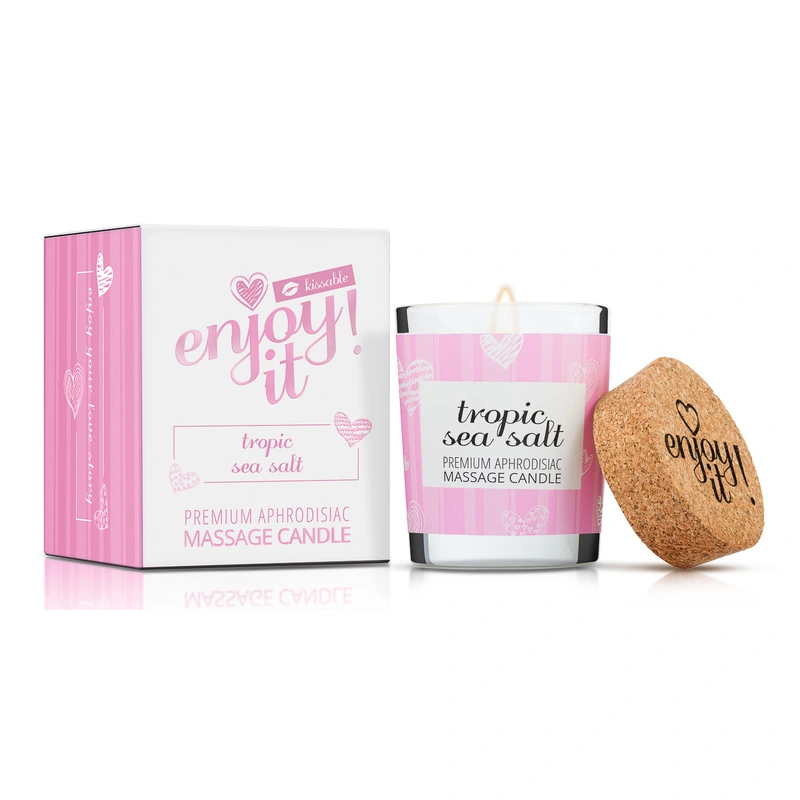 Magnetifico Power Of Pheromones Lumânare de masaj Enjoy it! Tropic Sea Salt (Massage Candle) 70 ml