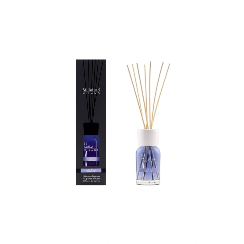 Millefiori Milano Difuzor de aromă Natural Violet & Musk 100 ml