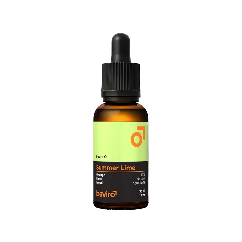 beviro Ulei de barbă Summer Lime (Beard Oil) 30 ml