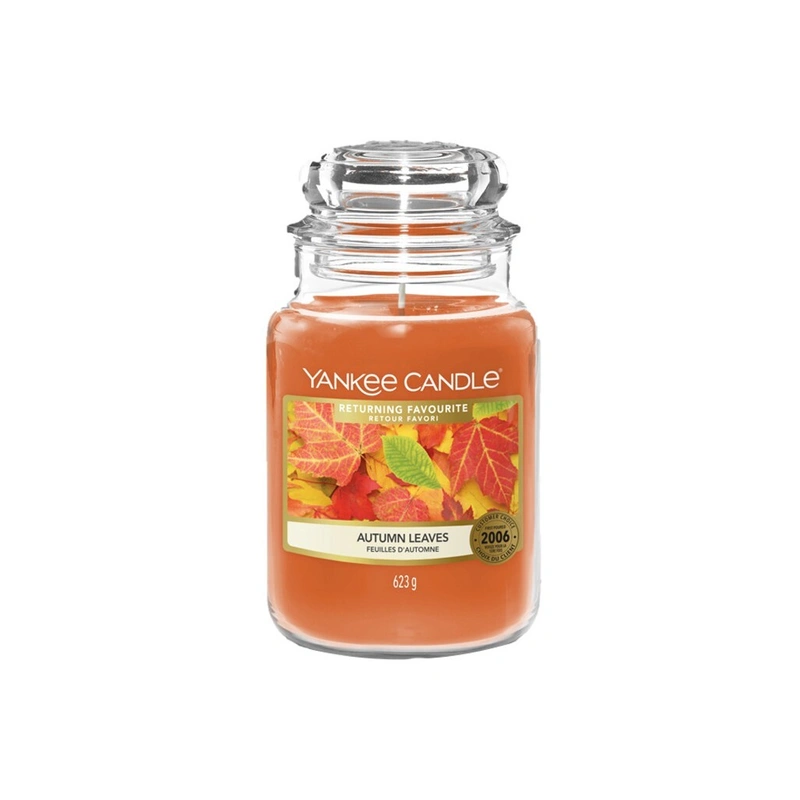 Yankee Candle Lumânare aromatica Classic mare Autumn Leaves 623 g