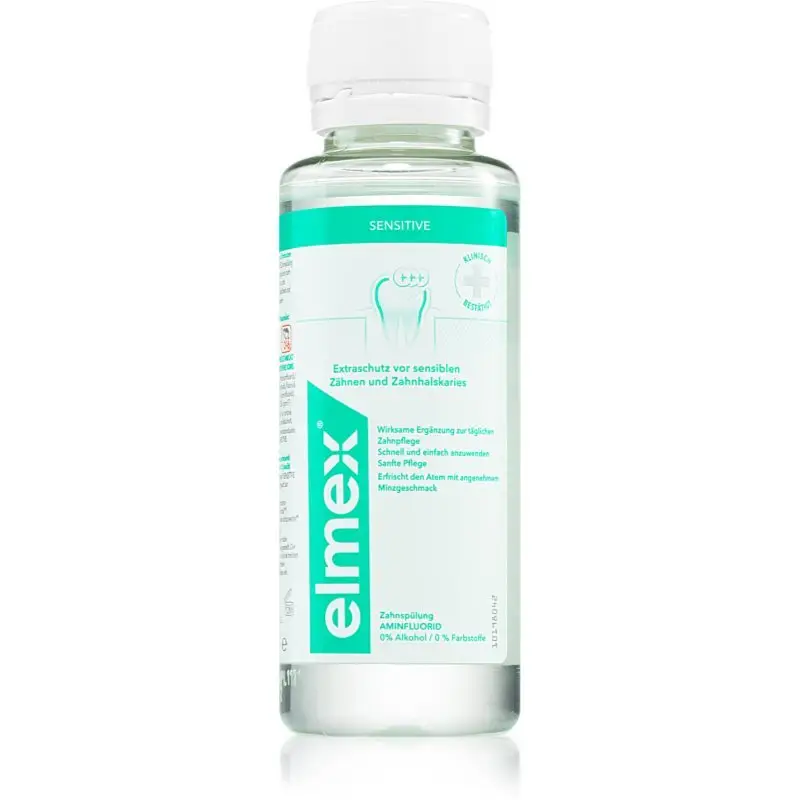 Elmex Sensitive apă de gură pentru dinti sensibili 100 ml