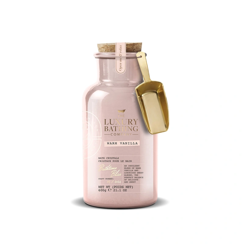 Grace Cole Cristale de baie Vanilie (Bath Crystals) 600 g