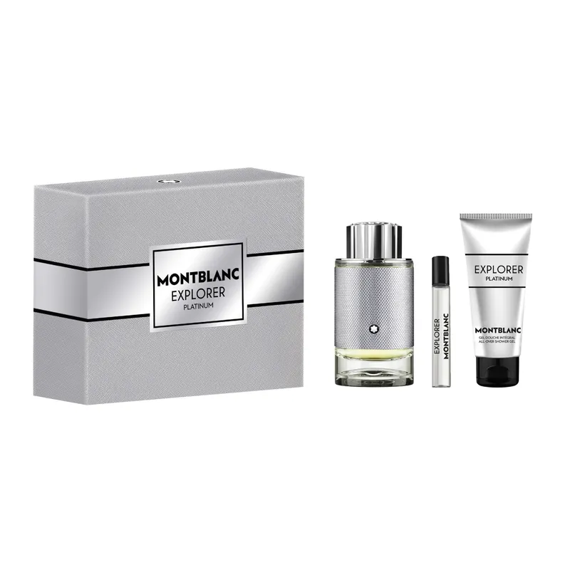 Mont Blanc Explorer Platinum - EDP 100 ml + gel de duș 100 ml + EDP 7,5 ml